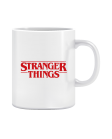  Puodelis Stranger things logo